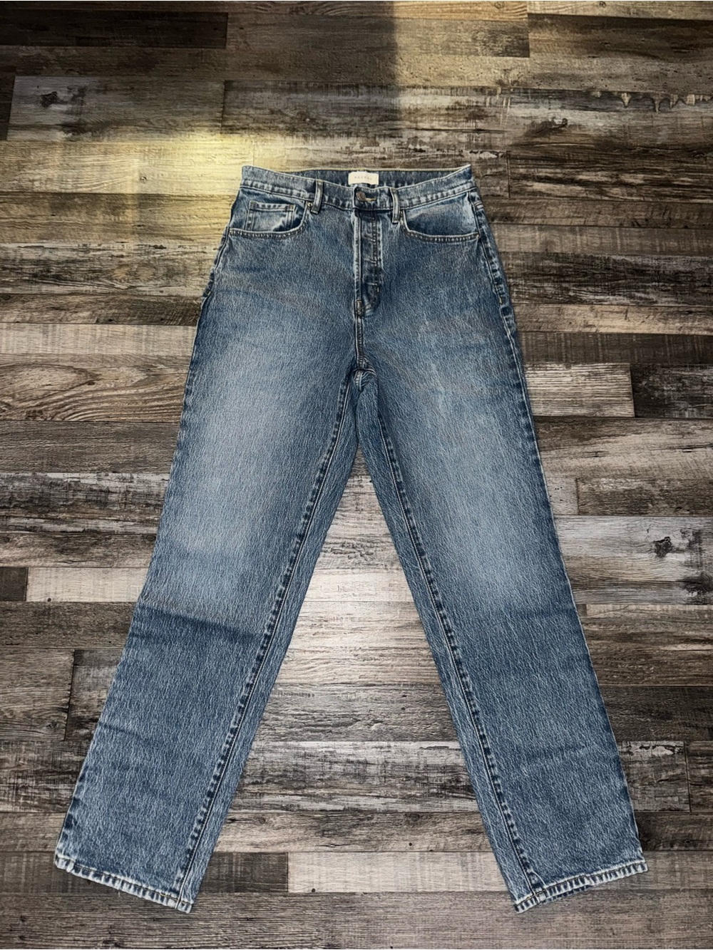 Pacific Sunwear Straight Leg Stretch Dad Jean